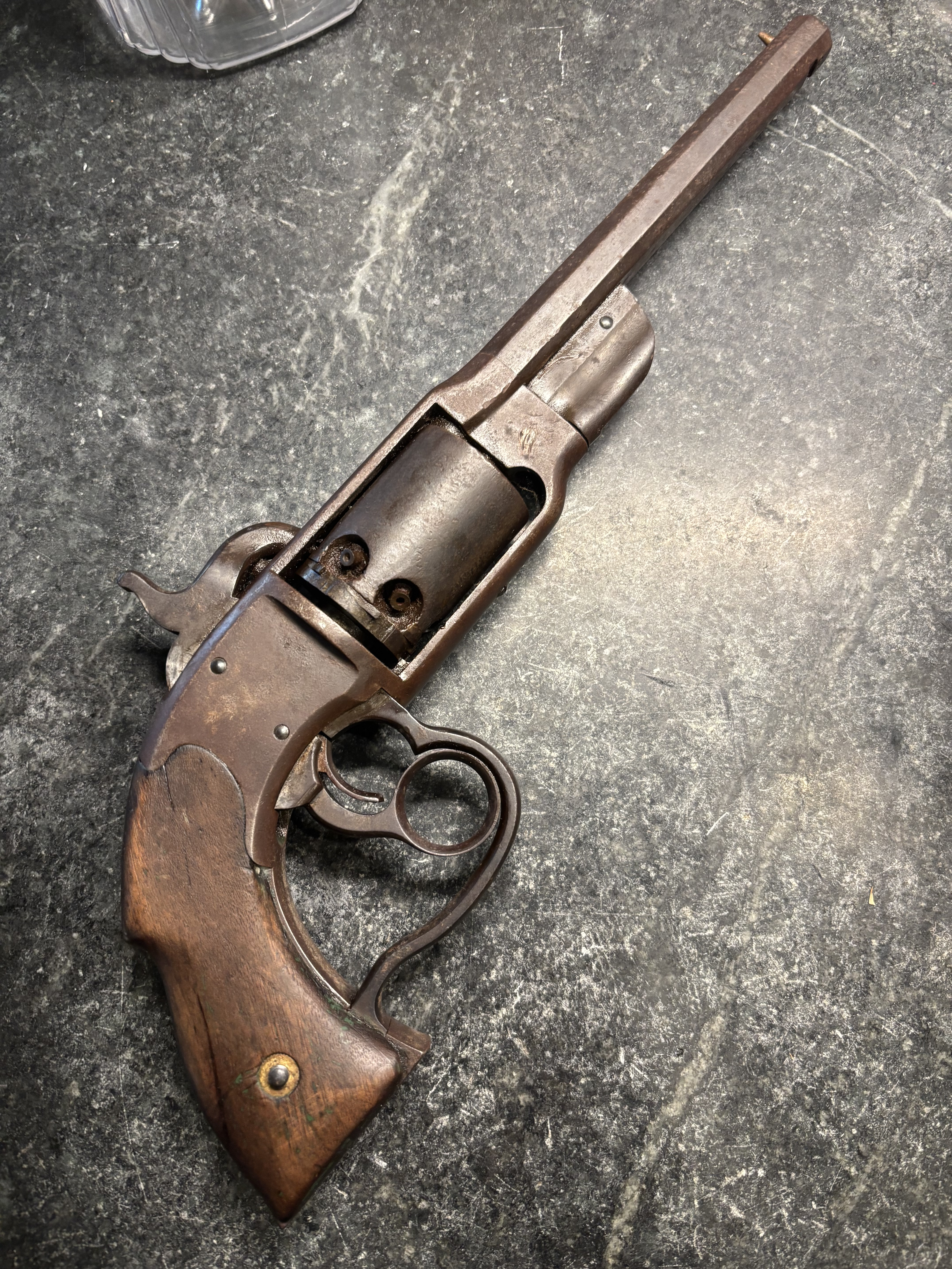 Cool Looking Savage Cavalry Civil War Pistol. Wicked looking Pistol image